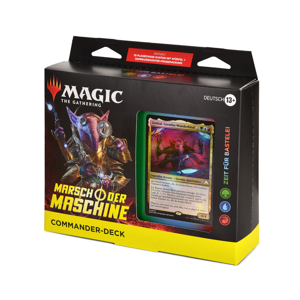 Produktbild Marsch der Maschine Zeit für Bastelei Commander Deck - Magic The Gathering