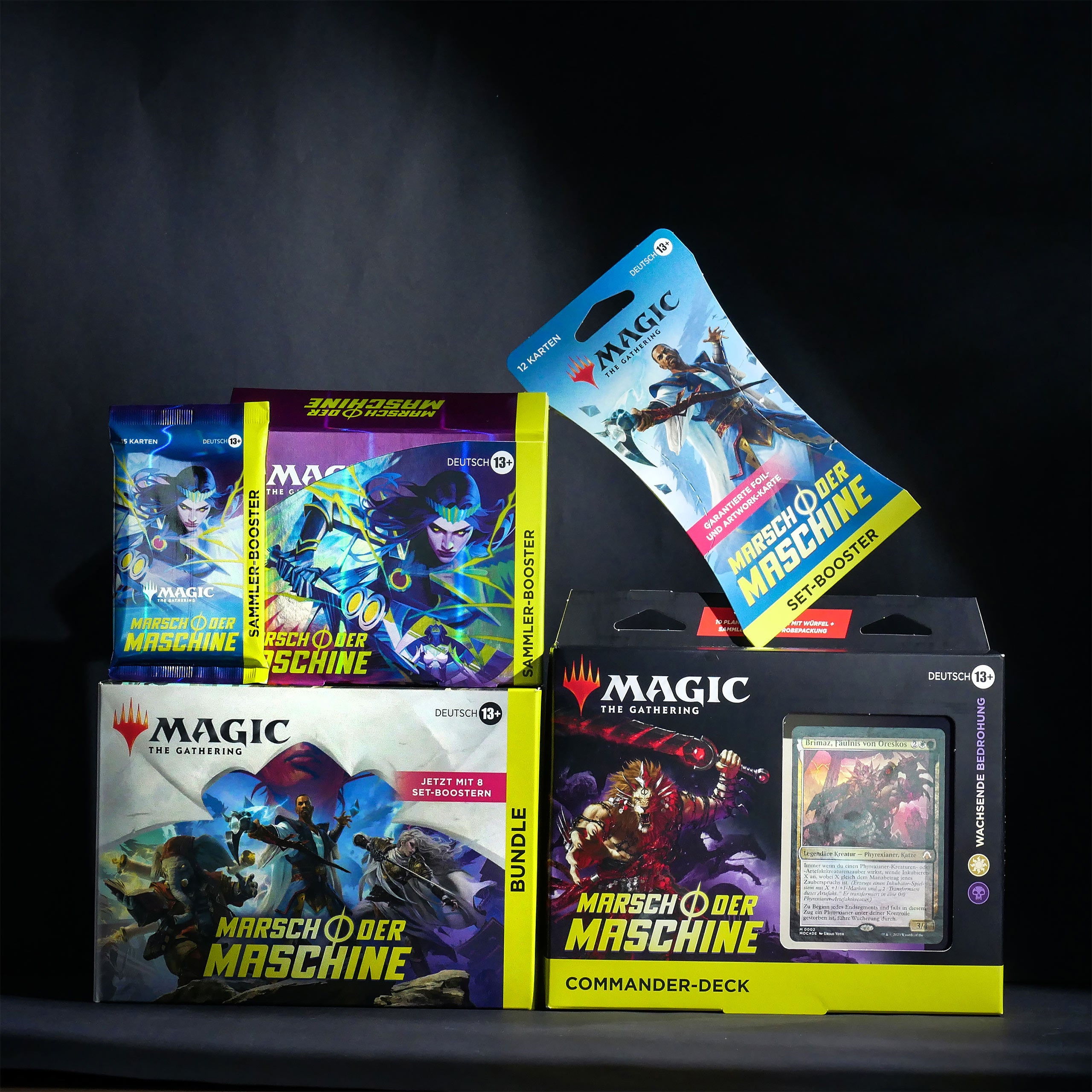 Produktbild Marsch der Maschine Wachsende Bedrohung Commander Deck - Magic The Gathering