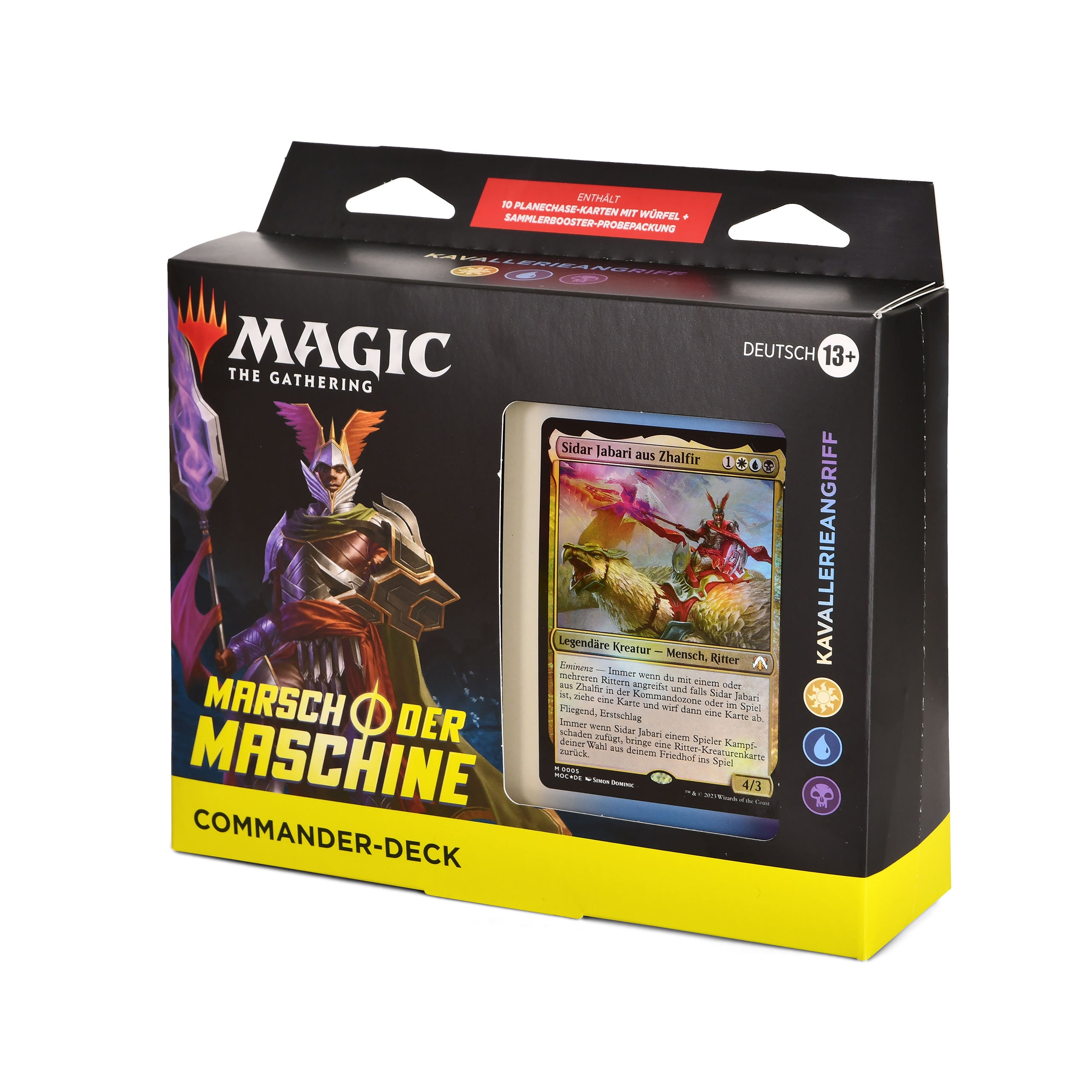 Produktbild Marsch der Maschine Kavallerieangriff Commander Deck - Magic The Gathering