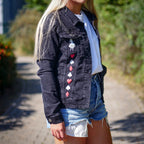 Produktbild Alice im Wunderland - World Of My Own Jeansjacke Damen schwarz