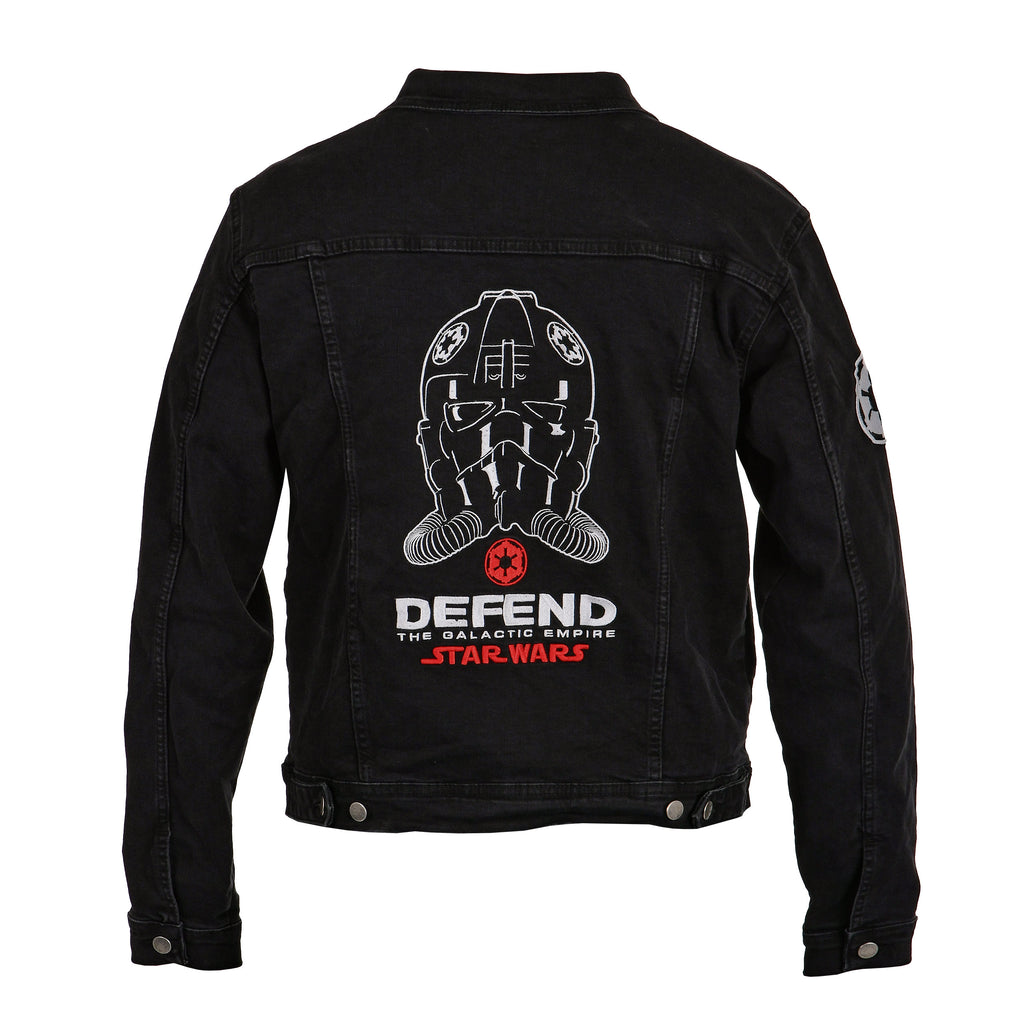 Produktbild Star Wars - Dark Side Defend The Galactic Empire Jeansjacke schwarz