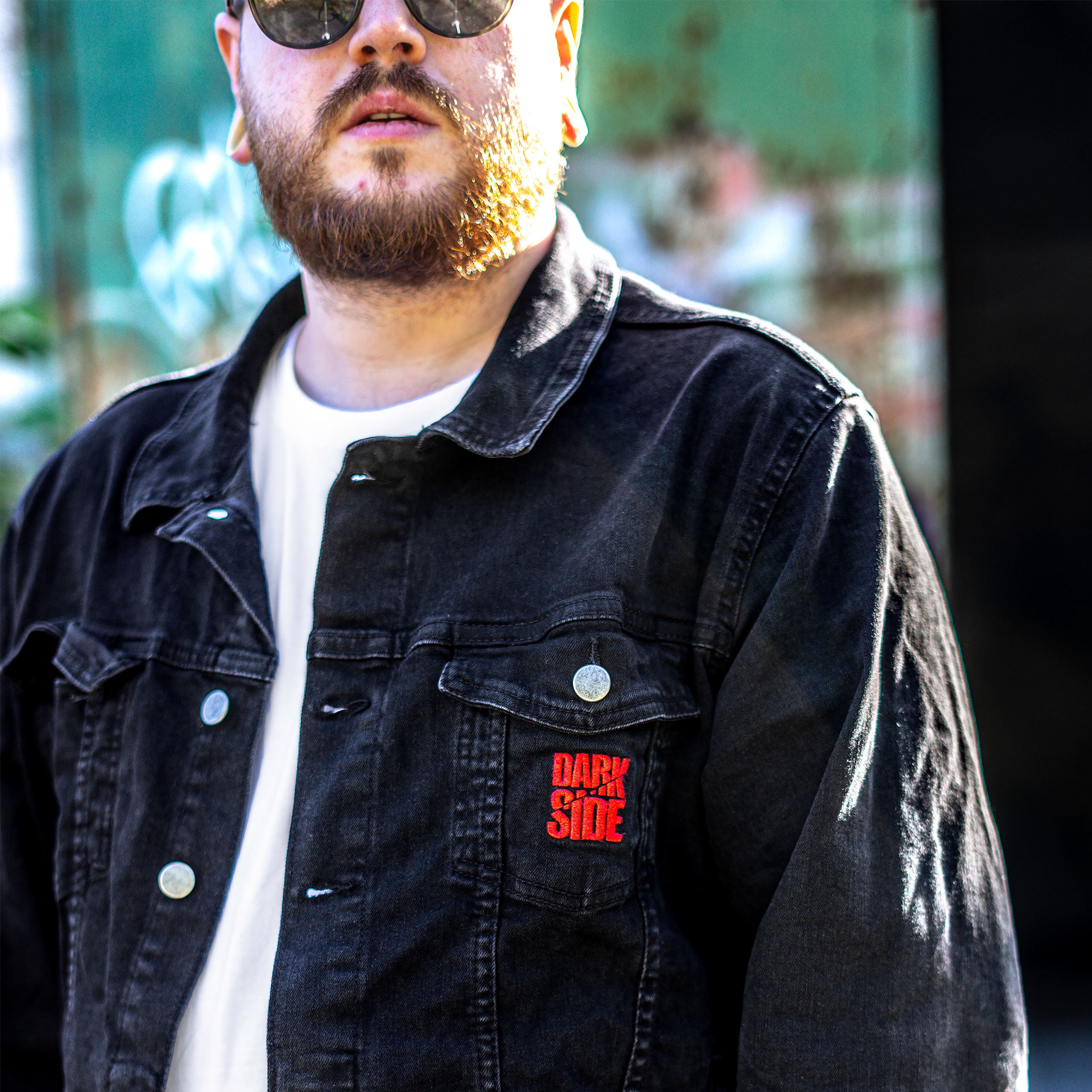 Produktbild Star Wars - Dark Side Defend The Galactic Empire Jeansjacke schwarz