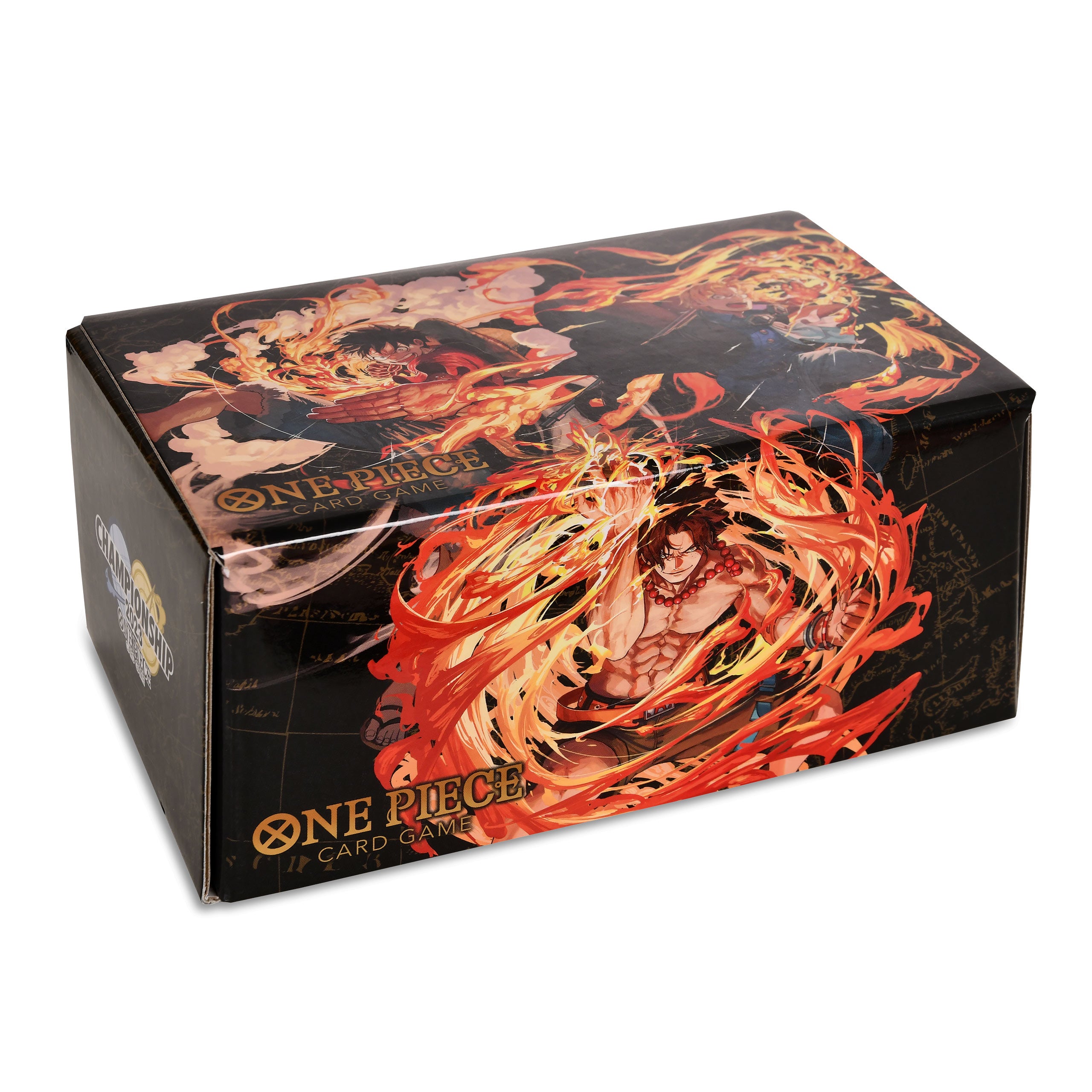 Produktbild One Piece Card Game - Ace, Sabo und Luffy Spielmatte und Aufbewahrungsbox