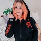 Produktbild World of Warcraft - Blood & Thunder Horde Logo Kapuzenjacke schwarz