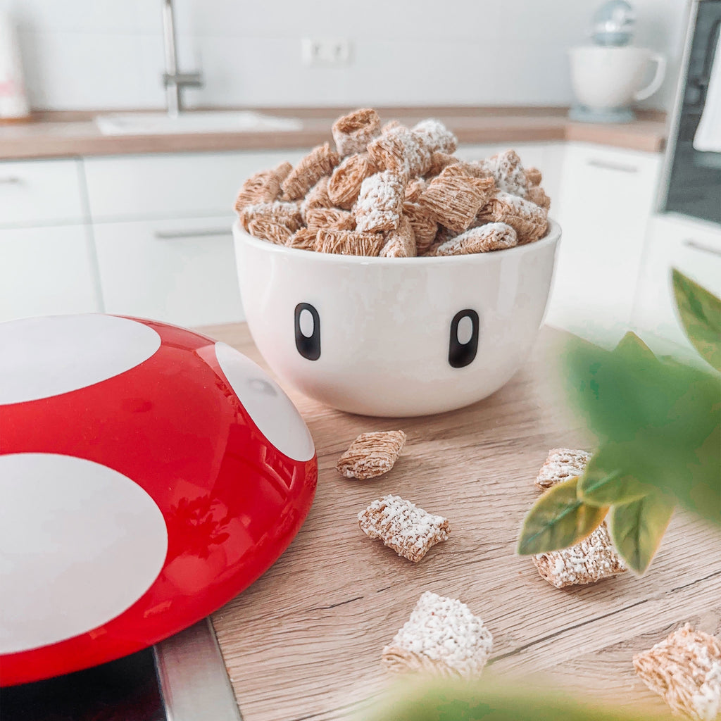 Produktbild Super-Pilz Schale mit Deckel für Super Mario Fans