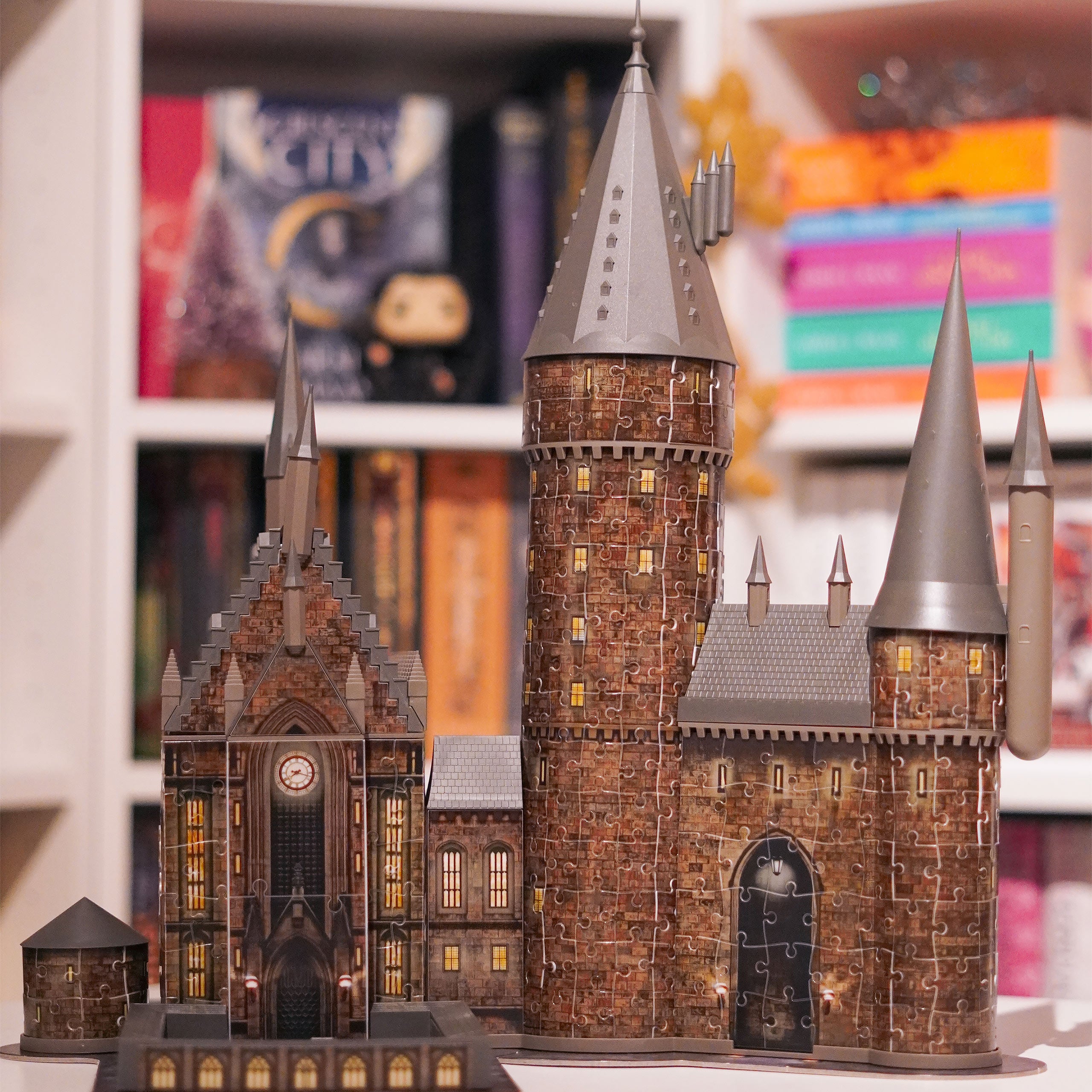 Produktbild Hogwarts Schloss Die Große Halle 3D Puzzle mit Beleuchtung - Harry Potter