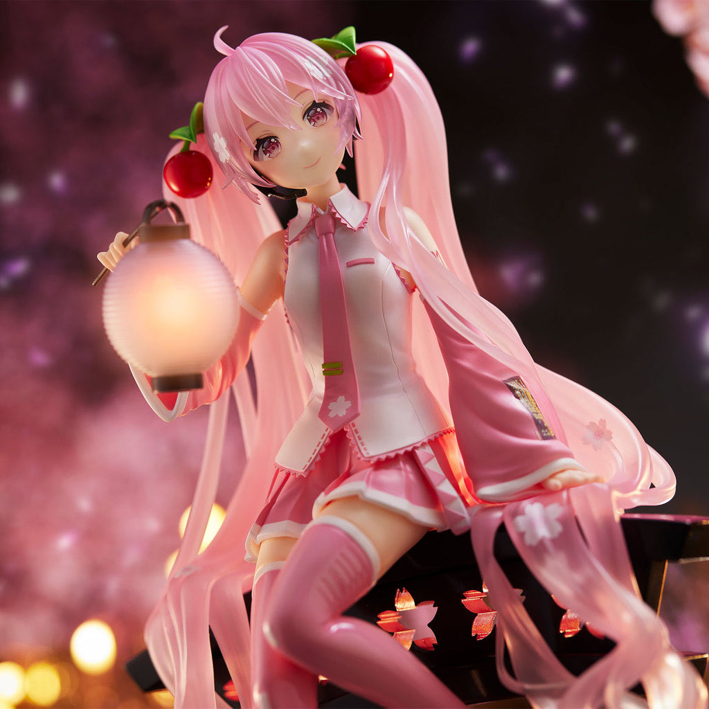 Produktbild Hatsune Miku - Sakura Lantern Figur mit Leuchtfunktion