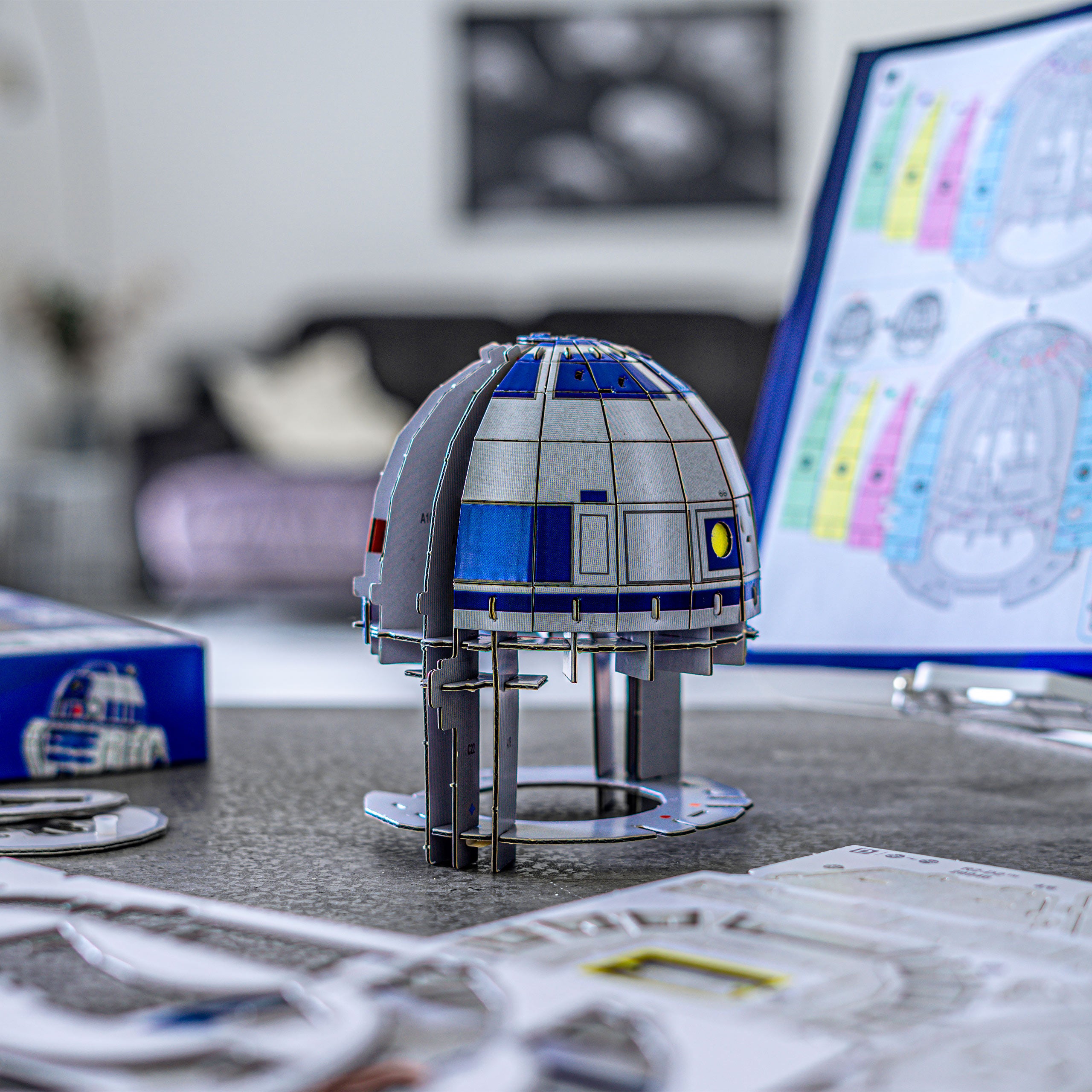Produktbild R2-D2 4D Build Modell Bausatz - Star Wars