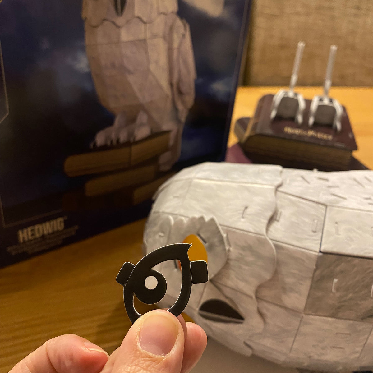 Produktbild Hedwig 4D Build Modell Bausatz - Harry Potter