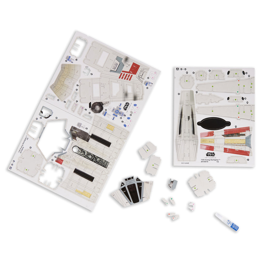 Produktbild X-Wing 4D Build Modell Bausatz - Star Wars