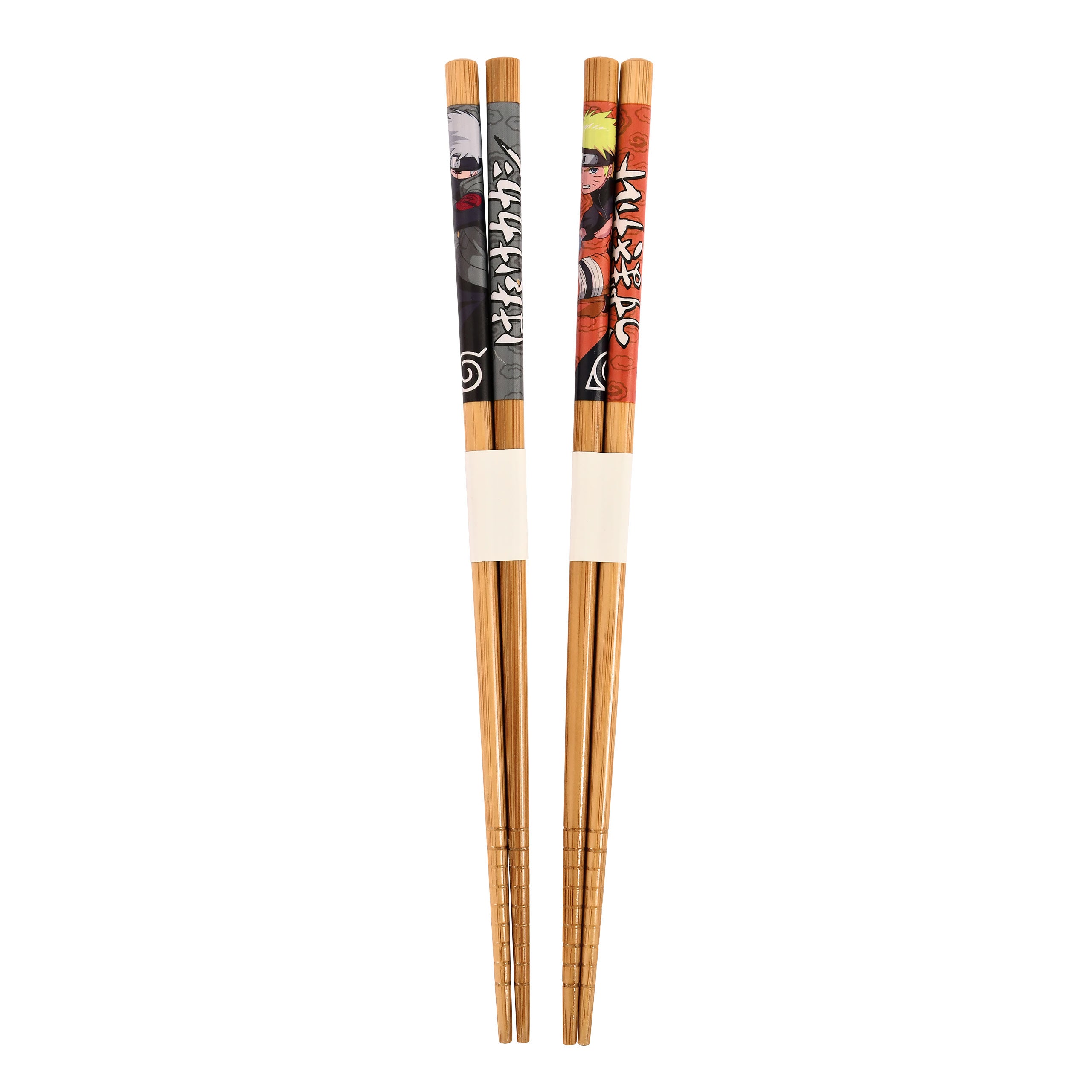 Produktbild Naruto Shippuden - Kakashi & Naruto Ess-Stäbchen 2er Set