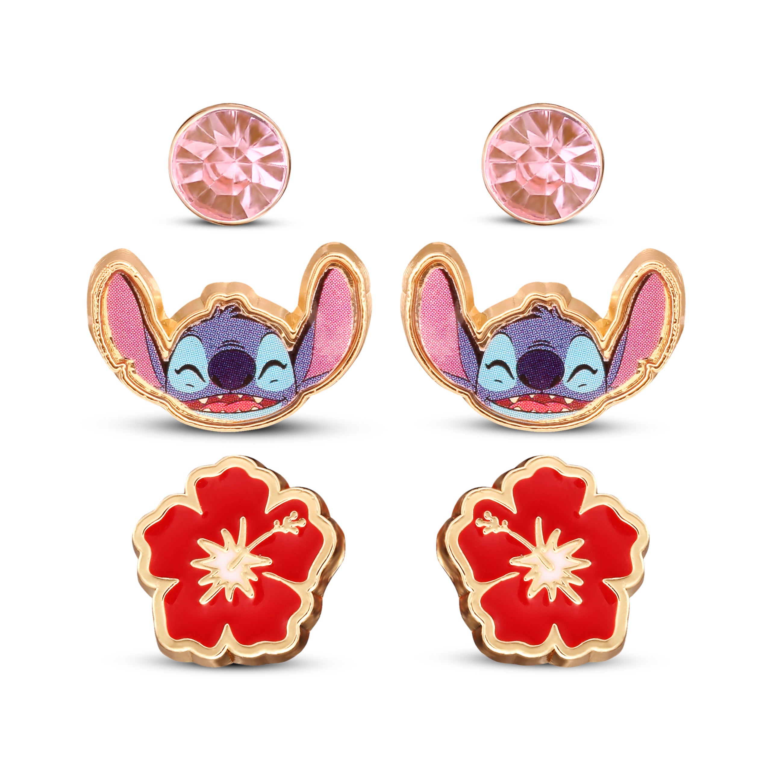 Produktbild Lilo & Stitch - Ohrstecker 3er Set