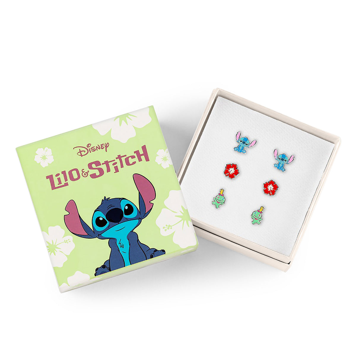 Produktbild Lilo & Stitch - Ohrstecker 3er Set in Geschenkbox