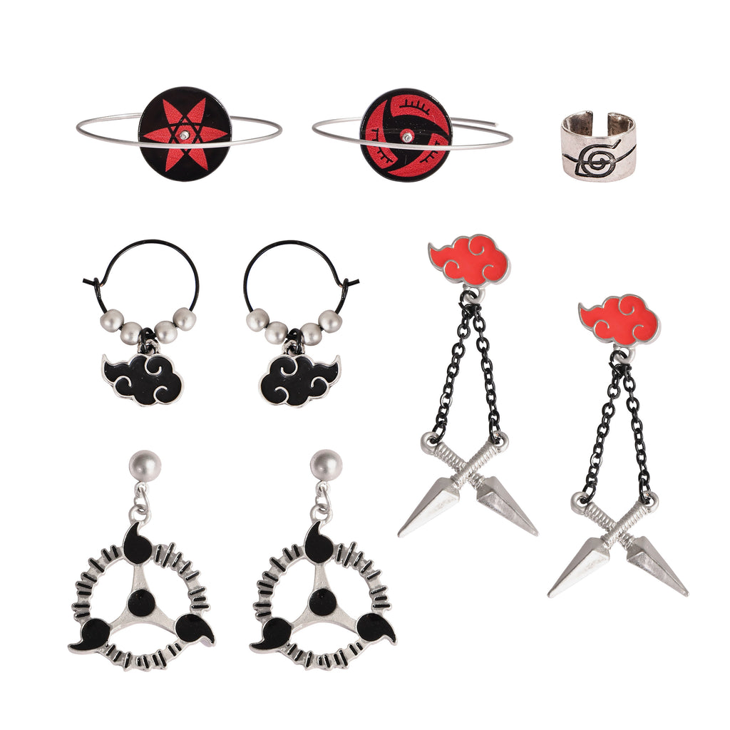 Produktbild Naruto Shippuden - Icons Ohrstecker 4er Set