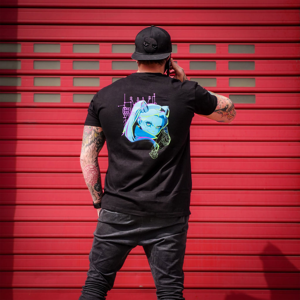 Product image Cyberpunk Edgerunners - Rebecca Neon T-Shirt Black