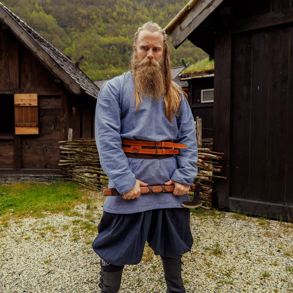 Produktbild Wikinger Tunika Torsten blau-grau