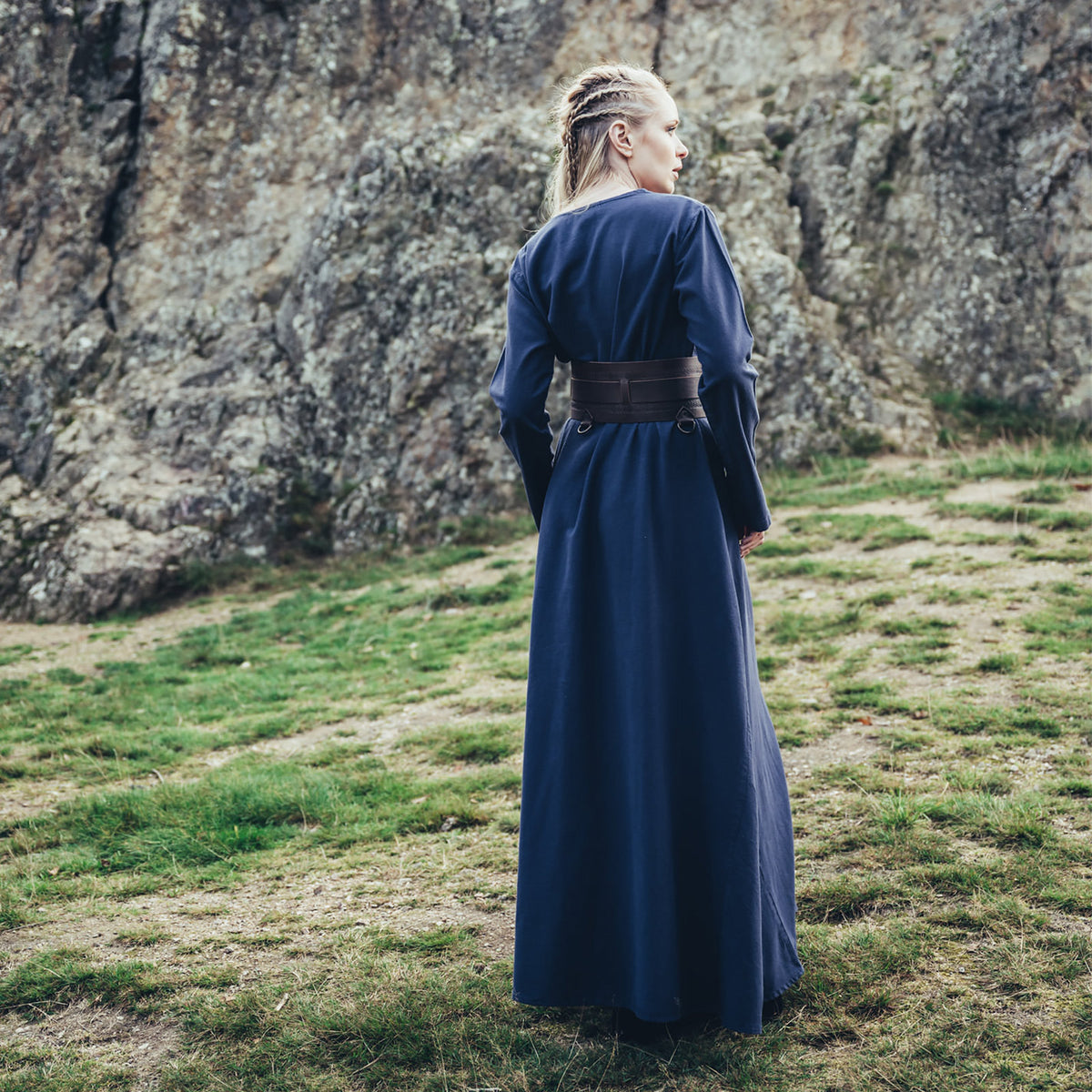 Produktbild Mittelalter Unterkleid Valdis blau