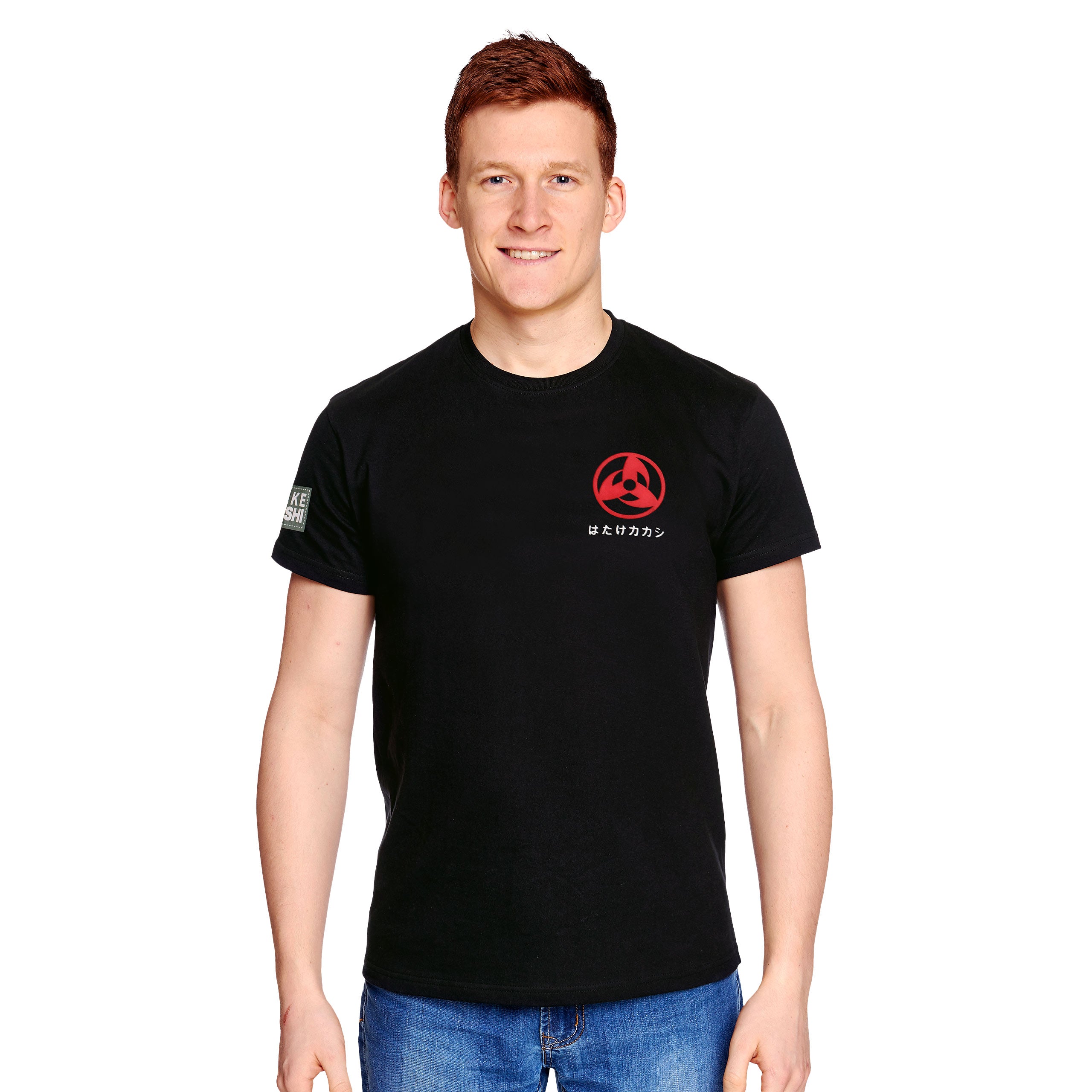 Produktbild Naruto - Kakashi Hatake Poster T-Shirt schwarz