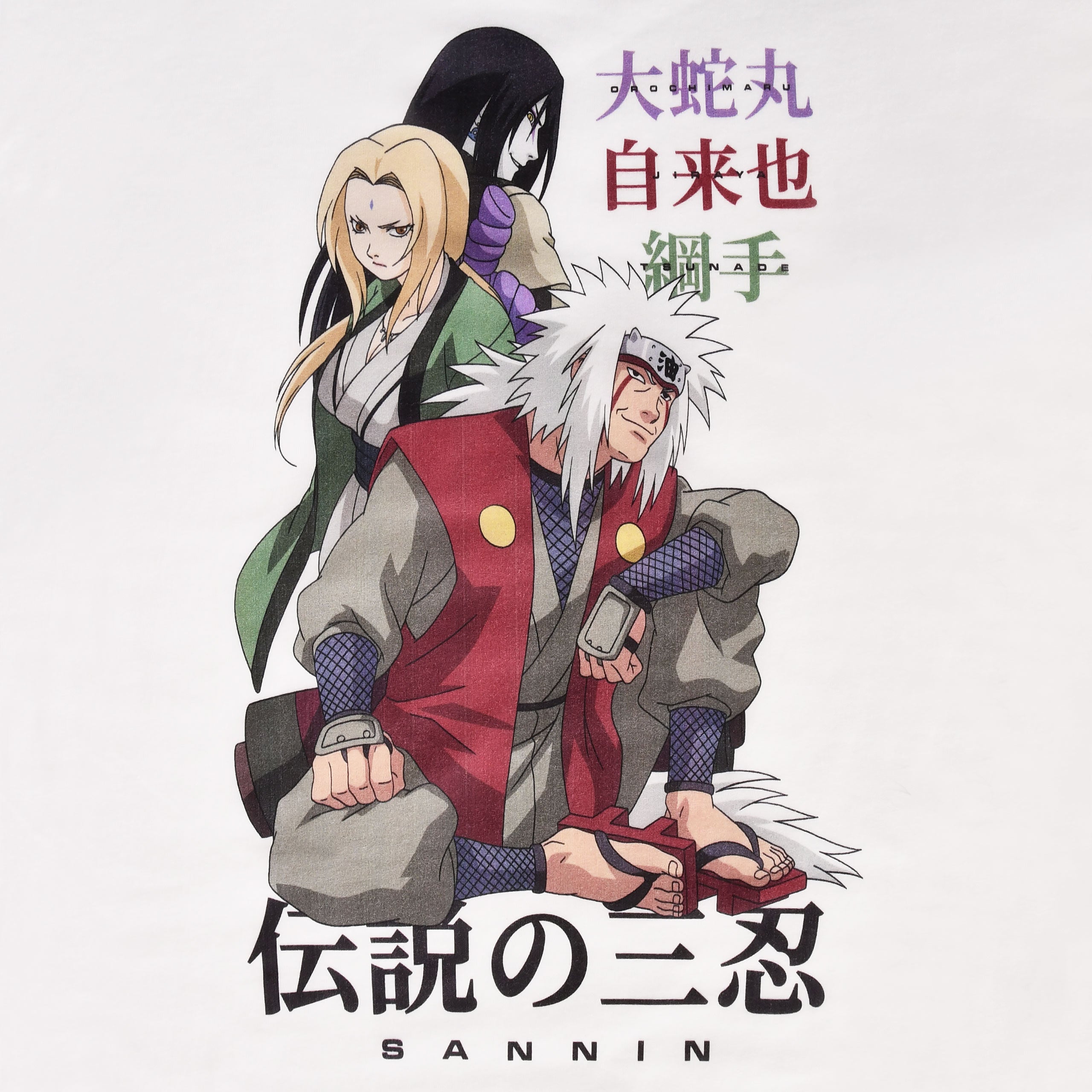 Produktbild Naruto - Sannin Crew T-Shirt weiß