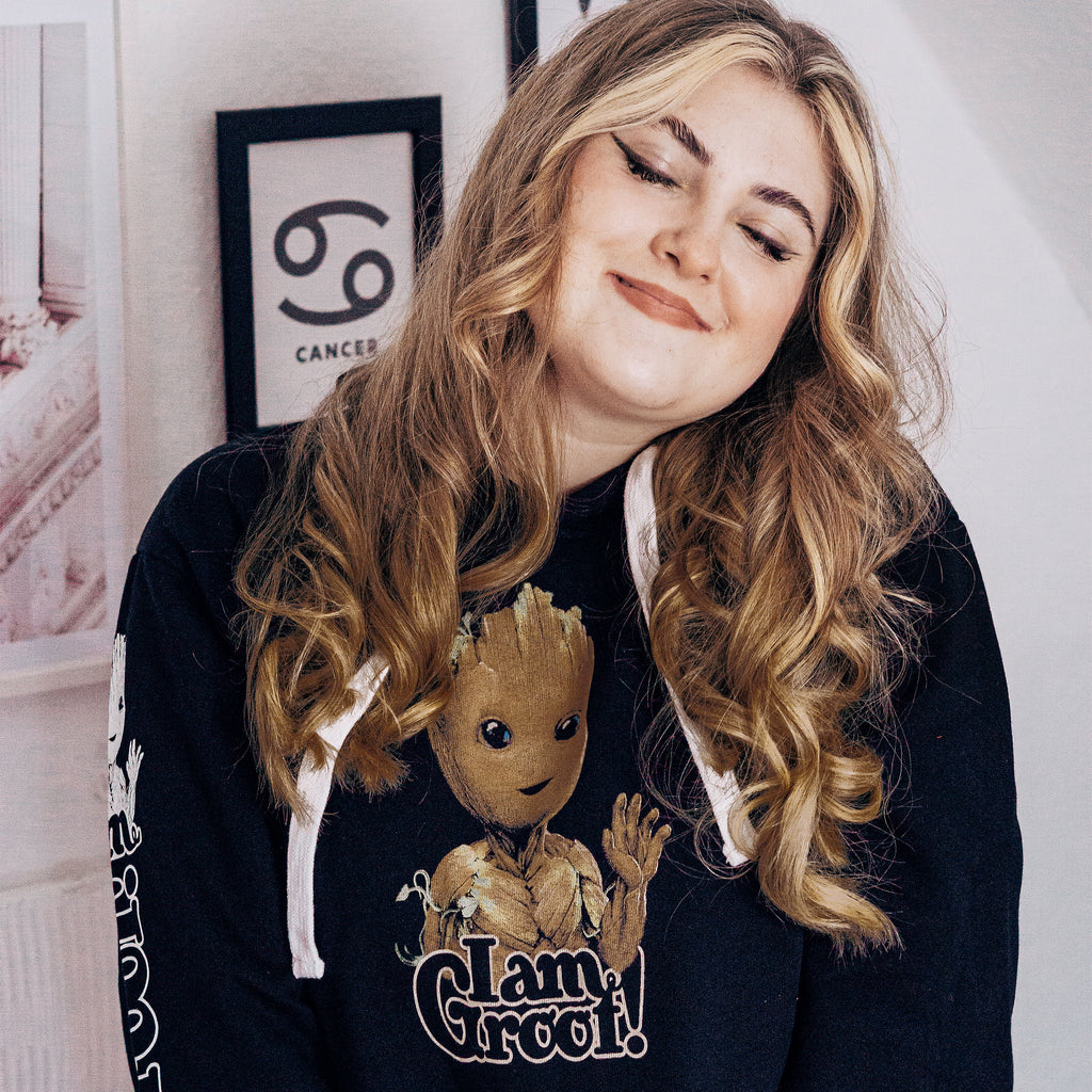 Produktbild Guardians of the Galaxy - I Am Groot Hoodie schwarz