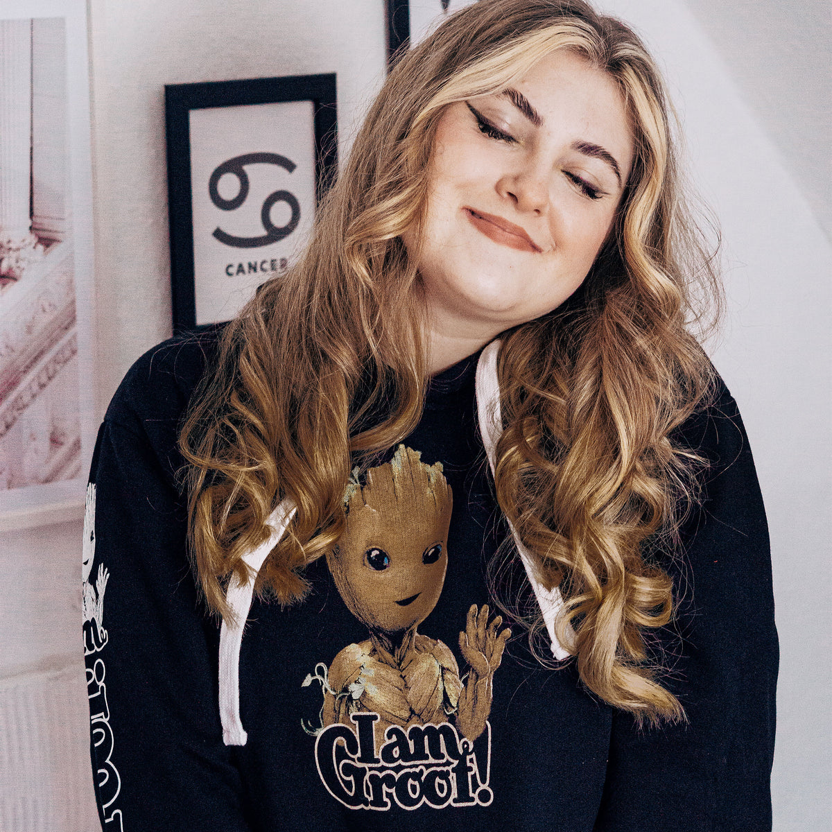 Produktbild Guardians of the Galaxy - I Am Groot Hoodie schwarz
