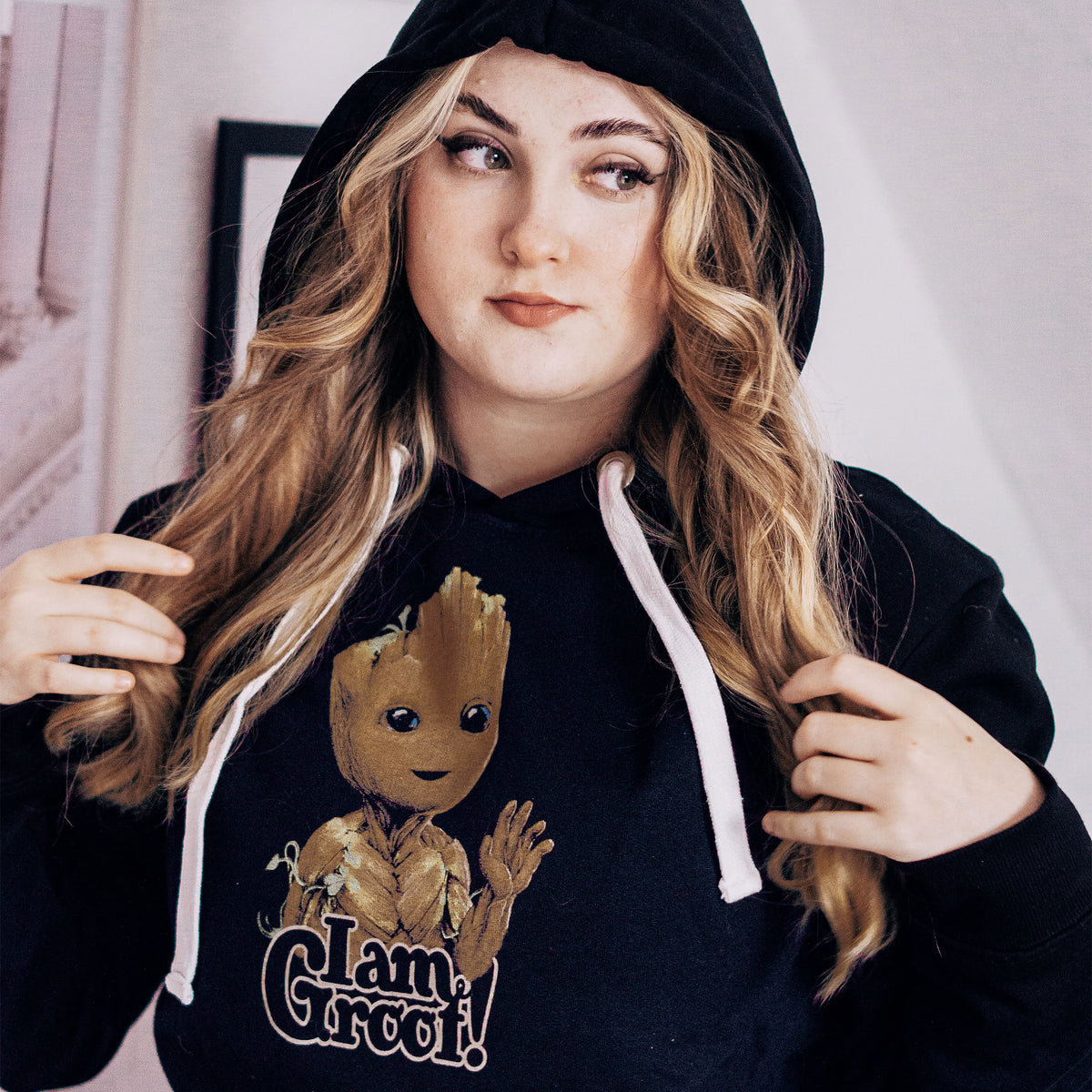 Produktbild Guardians of the Galaxy - I Am Groot Hoodie schwarz