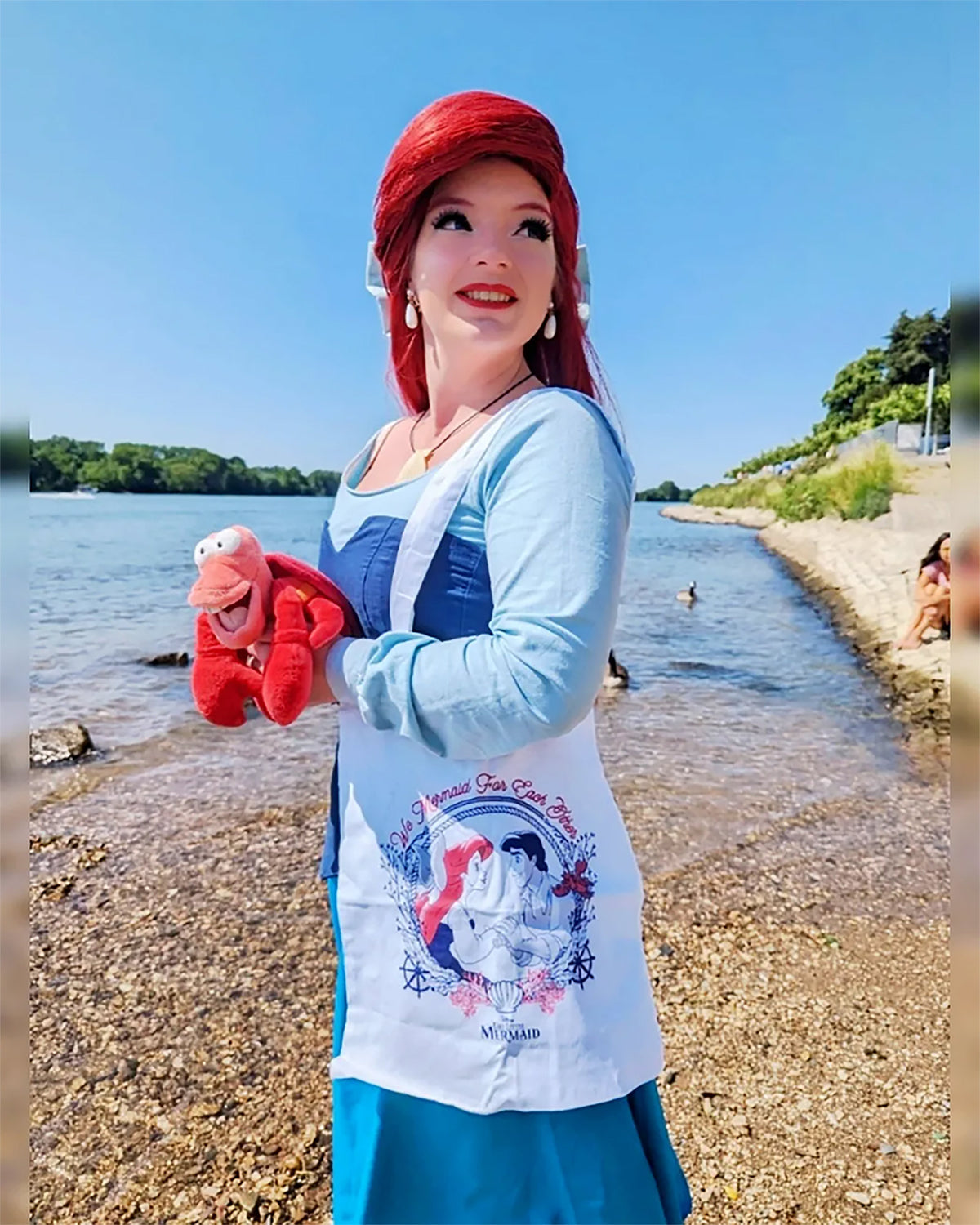 Produktbild Arielle - We Mermaid for Each Other Jutebeutel weiß