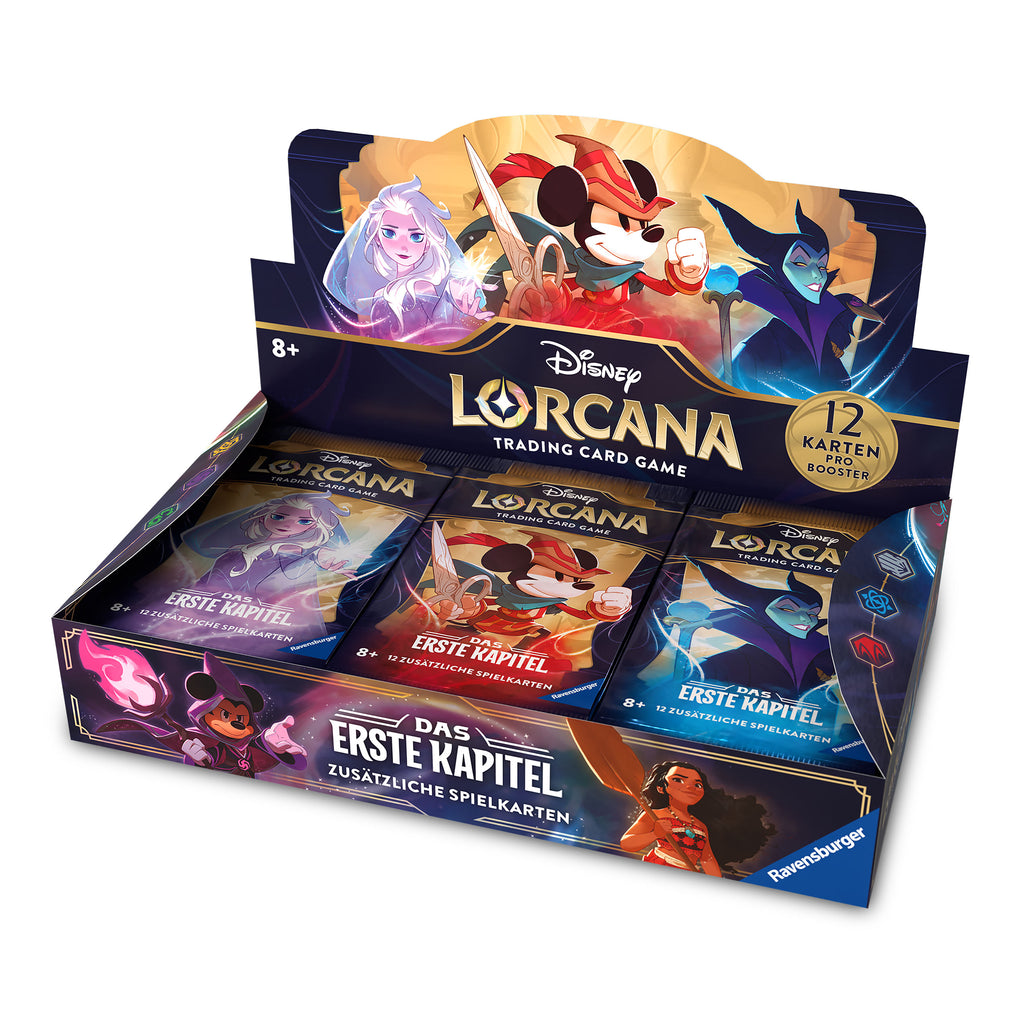 Produktbild Disney Lorcana Booster Display - Das Erste Kapitel Trading Card Game