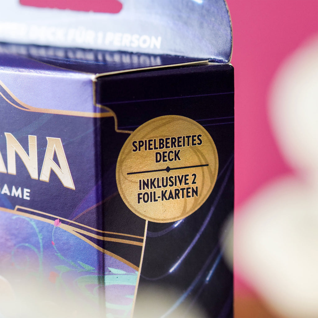 Produktbild Disney Lorcana Saphir und Stahl Starterset - Das Erste Kapitel Trading Card Game
