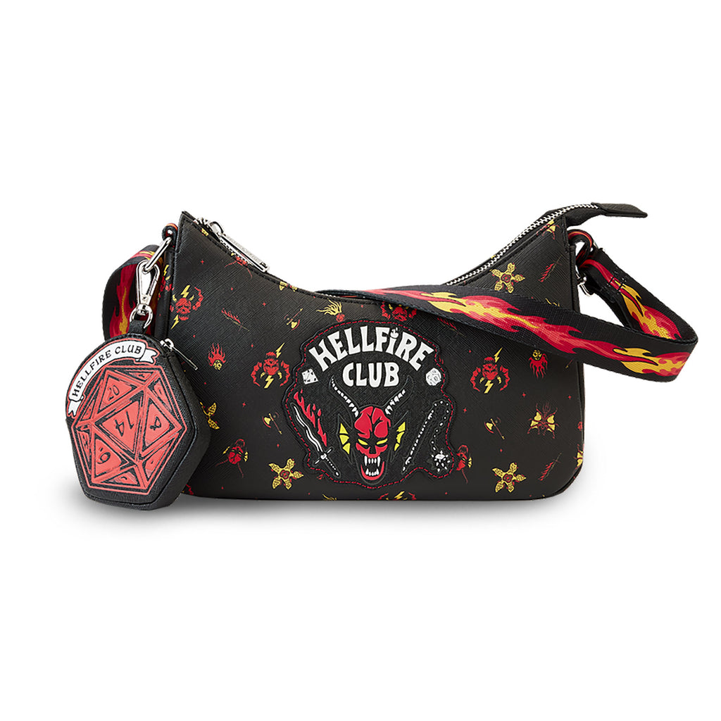Produktbild Hellfire Club Glow in the Dark Crossbody Tasche - Stranger Things