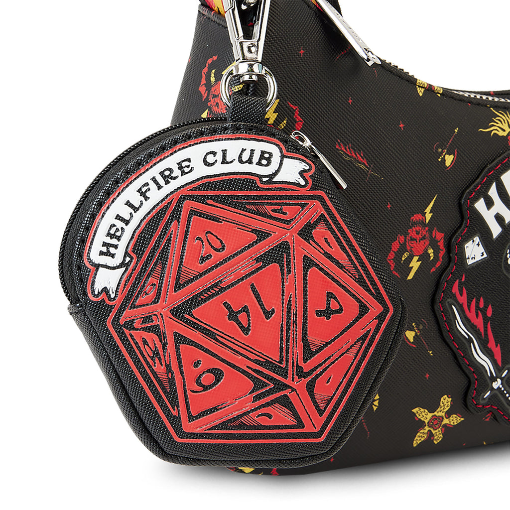 Produktbild Hellfire Club Glow in the Dark Crossbody Tasche - Stranger Things