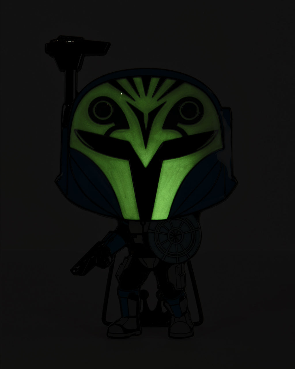 Produktbild Star Wars The Clone Wars - Bo-Katan Glow in the Dark Funko Pop Pin 10 cm