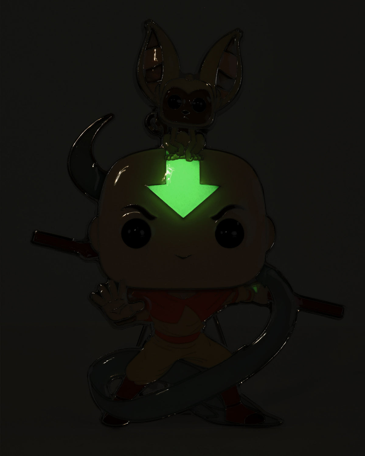 Produktbild Avatar- Aang Glow in the Dark Funko Pop Pin 11 cm