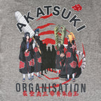 Product image Naruto Shippuden - Akatsuki Organization T-Shirt grey