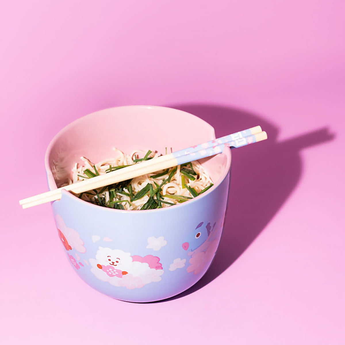 Produktbild BT21 - Characters Ramen Schale mit Ess-Stäbchen