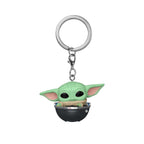 Produktbild Grogu im Kinderwagen Funko Pop Schlüsselanhänger - Star Wars The Mandalorian