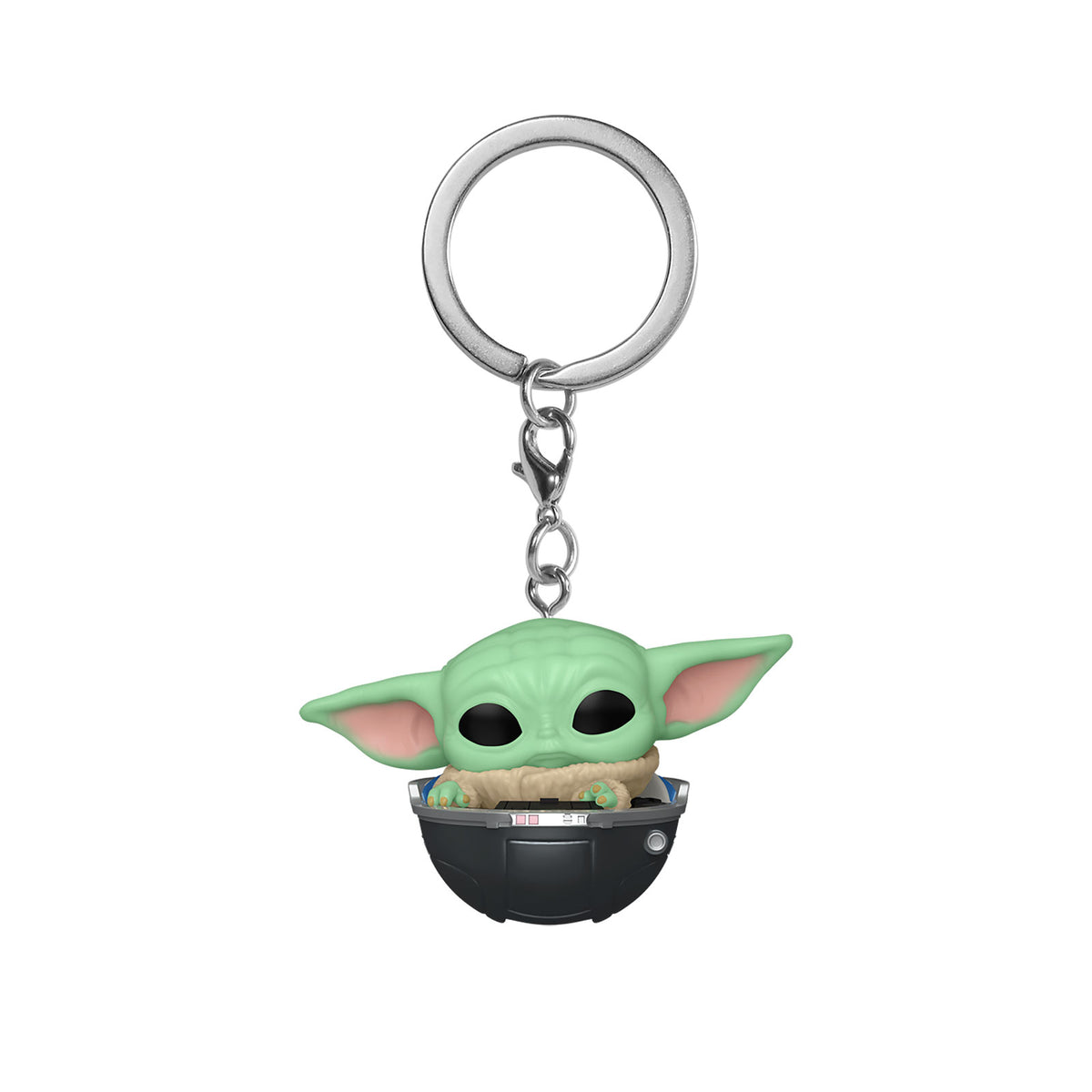 Produktbild Grogu im Kinderwagen Funko Pop Schlüsselanhänger - Star Wars The Mandalorian