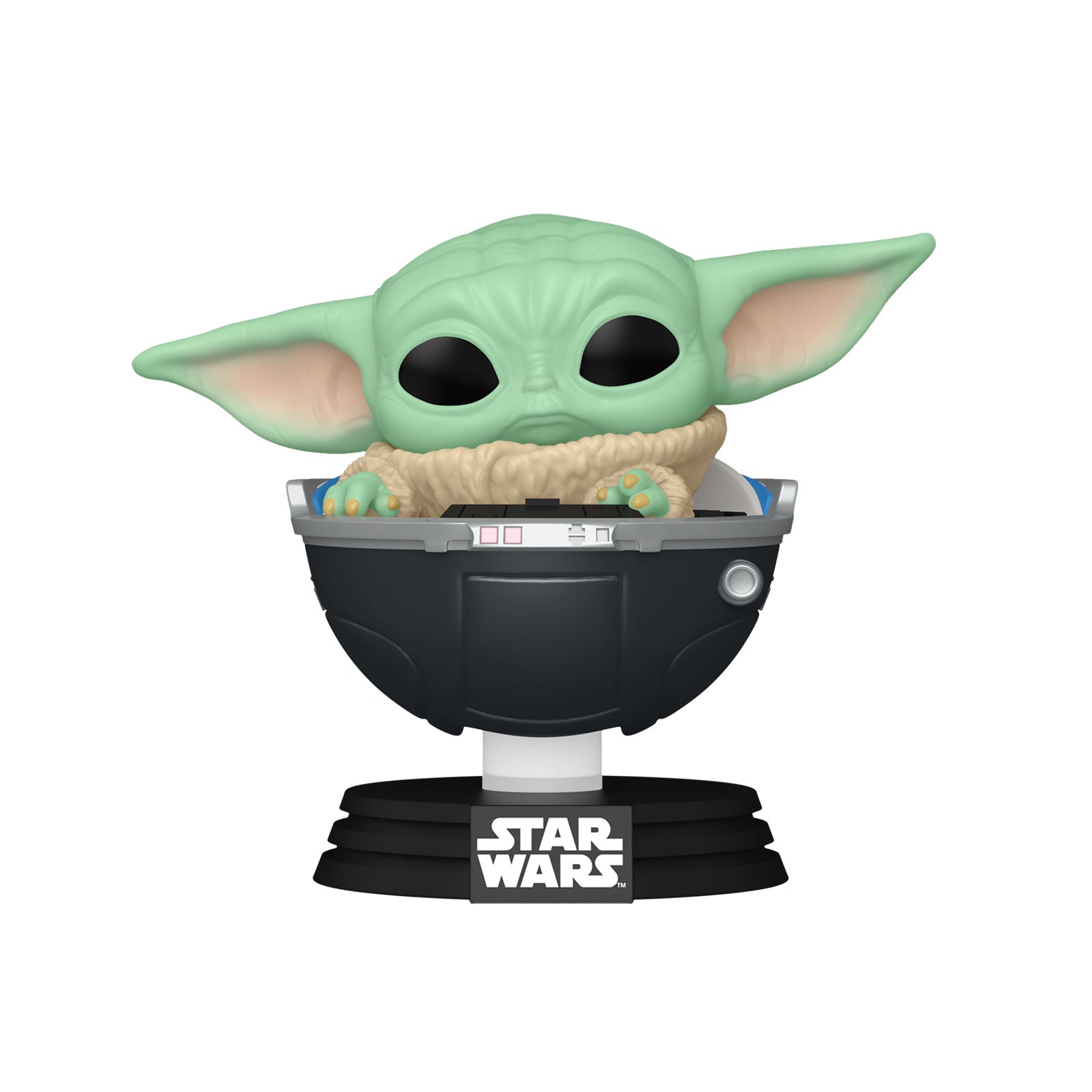 Produktbild Grogu im Kinderwagen Funko Pop Wackelkopf-Figur - Star Wars The Mandalorian