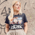 Produktbild One Piece - Crew T-Shirt schwarz