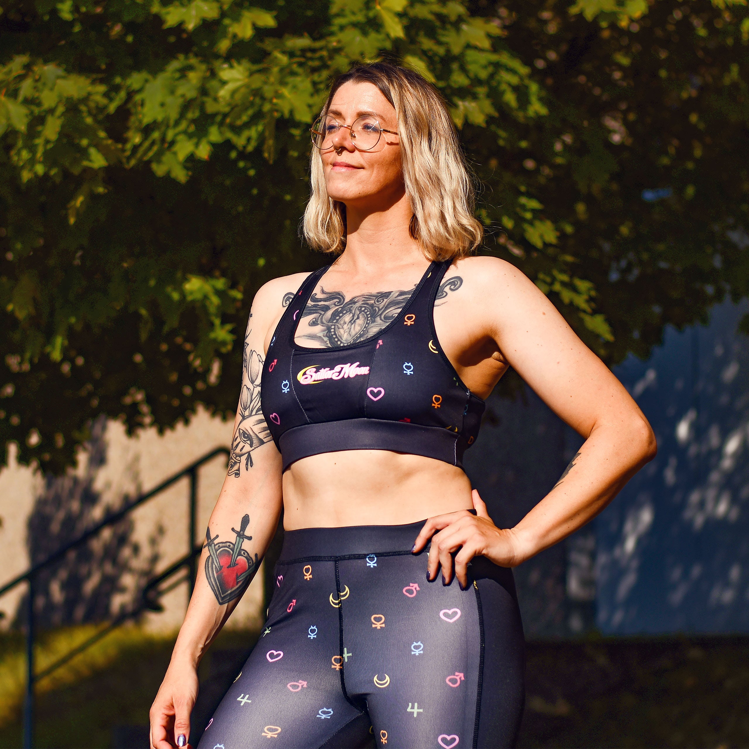 Produktbild Sailor Moon - Symbol Sport Set schwarz