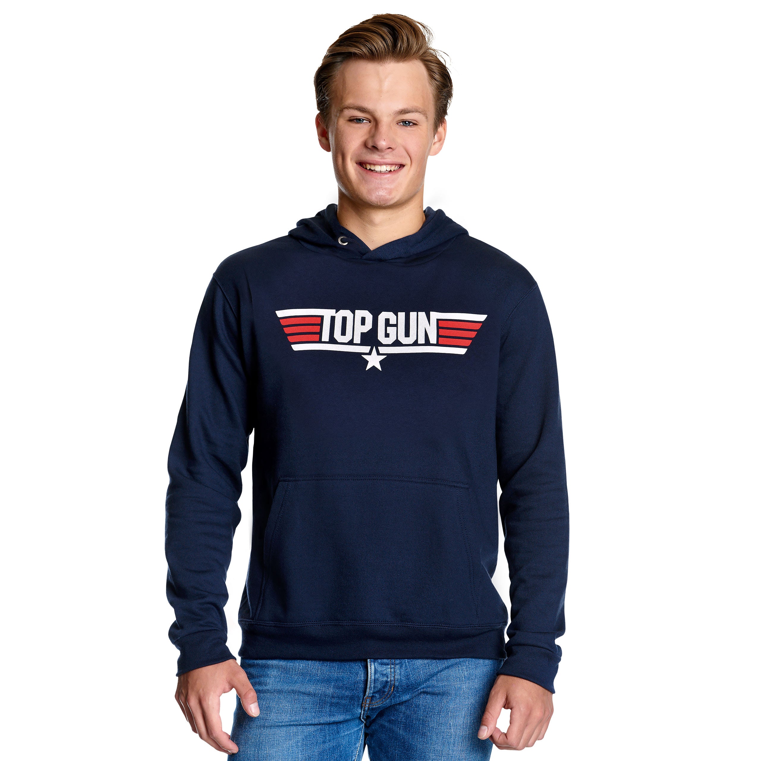 Produktbild Top Gun - Logo Hoodie blau