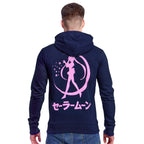 Produktbild Sailor Moon - Silhouette Hoodie blau