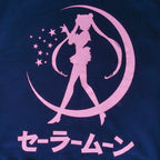 Produktbild Sailor Moon - Silhouette Hoodie blau