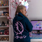 Produktbild Sailor Moon - Silhouette Hoodie blau