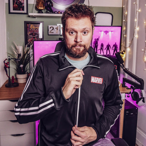 Produktbild Marvel - Logo Trainingsjacke schwarz
