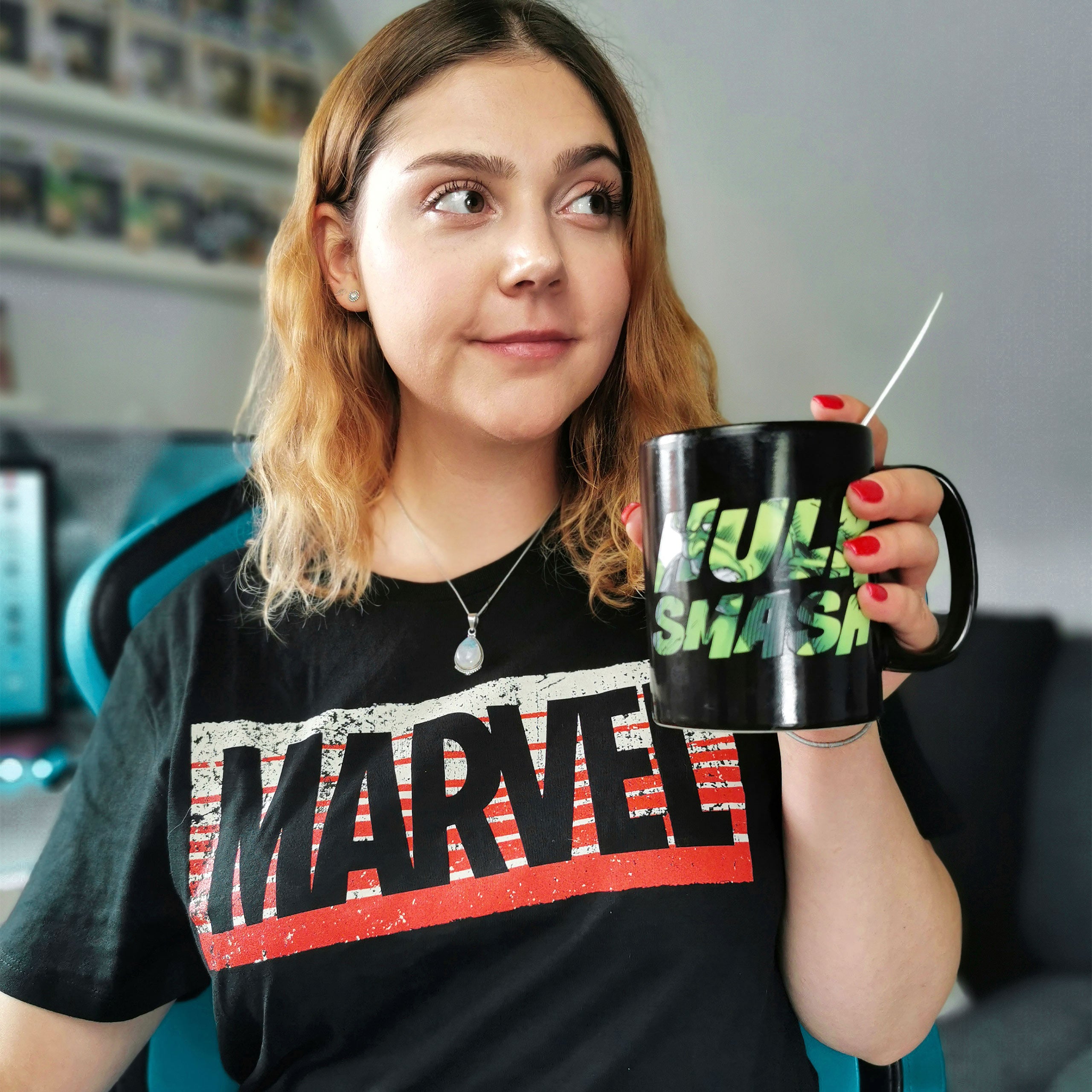Produktbild Marvel - Guardians Logo Shirt schwarz