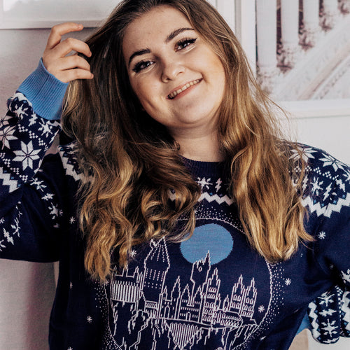 Produktbild Harry Potter - Hogwarts Schloss Strickpullover