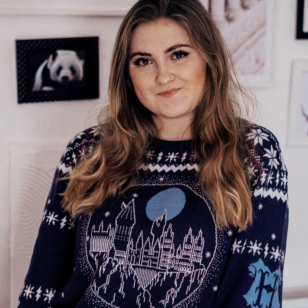 Produktbild Harry Potter - Hogwarts Schloss Strickpullover