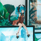 Produktbild Hatsune Miku - Villain Red Color Version Noodle Stopper Figur