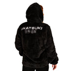 Produktbild Naruto - Akatsuki Plüsch Jacke mit Kapuze schwarz